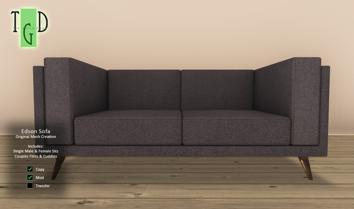 ~GD~ Edson Modern Sofa
