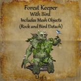 Bad Katz Forest Keeper with Bird