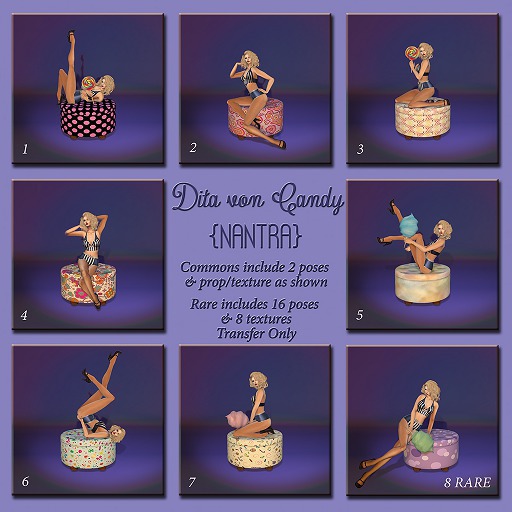 {NanTra}Dita von Candy 8 RARE