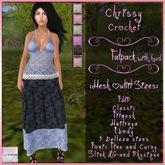 Chrissy Outfit With Hud Crochet