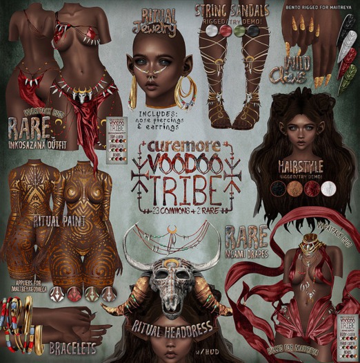 CUREMORE / Voodoo Tribe / Wild Claws / GREEN