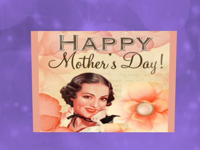 MagDilly, Peach Mother's Day Card