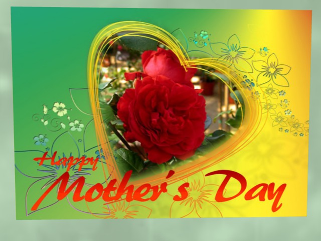 MagDilly, Rose Mother's Day Card