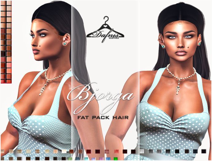 *dafnis fat pack hair Bjorga Mesh Hair