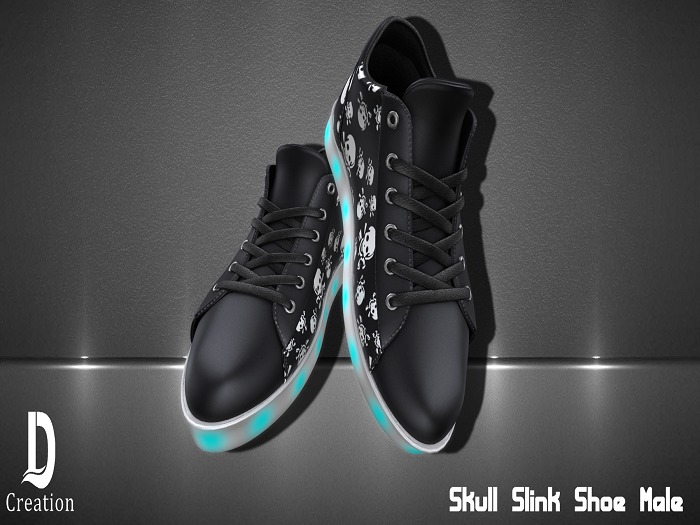 *DC* Skull Slink Shoe Male