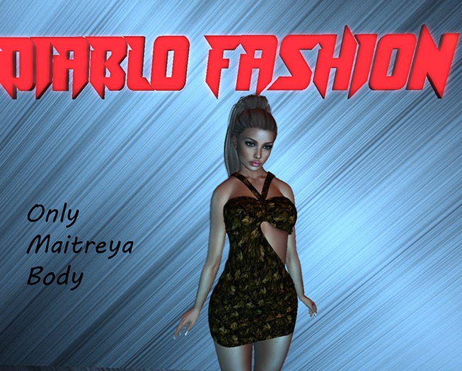 Diablo fashion Rose dress maitreya  Brown 
