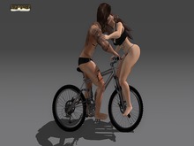 EZ Poses #19 BICYCLE KISS BOX