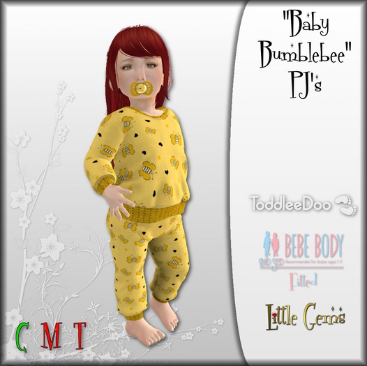 Baby Bumblebee PJ's (boxed)