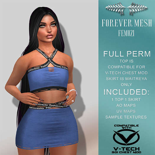 ForEverMesh: FEM021 Outfit-V-TECH
