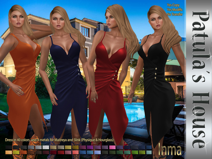 * (PH) Inma Dress (40 colors).
