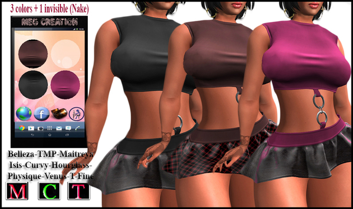 BOX-Hud PinkOld--BLK-Brun-Invisible