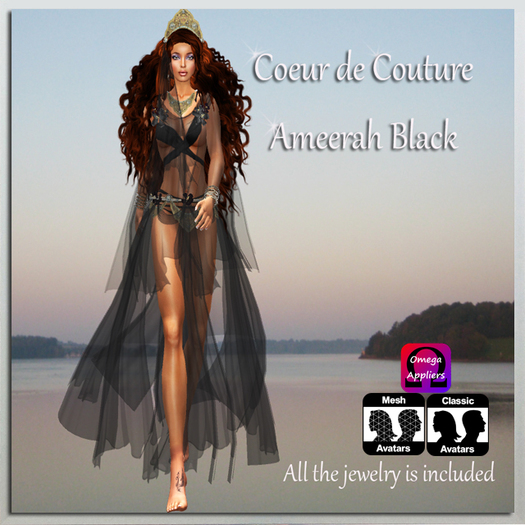 Coeur de Couture Ameerah Black *