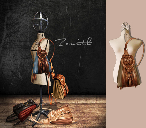 =Zenith=Maroquinerie Backpack (Begie)