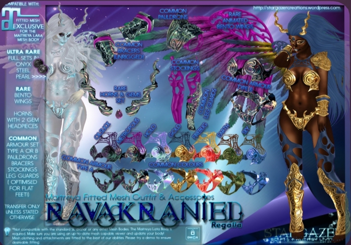 SG Ravakraniel Bento Wings - RARE - Sky