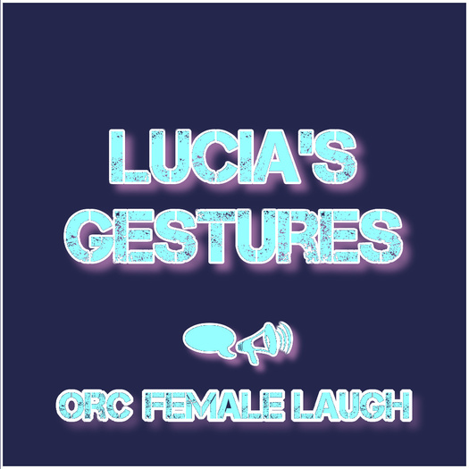 (Lucia's Gestures) Orc Male Laugh (Add)