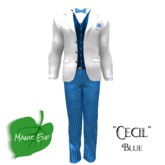 ME! Manic Elf "Cecil" Edwardian Suit - Blue (box)