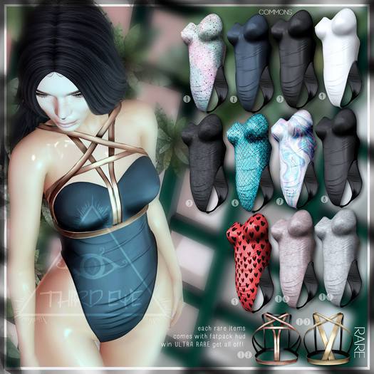Third Eye. Viride Harness - Hourglass [FATPACK] RARE