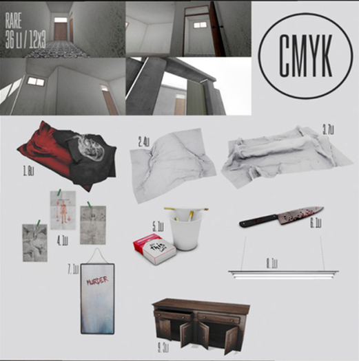 CMYK// 10. You're muderer rare