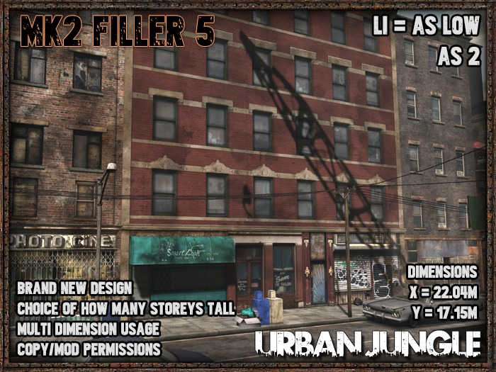MK2 CITY FILLER 5 - URBAN JUNGLE