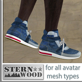 Mesh Sneakers "Sternwood" Denim