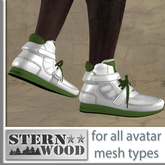 Mesh Sneakers "Sternwood" GreenWhite