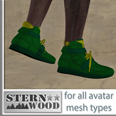 {JS} Mesh Sneakers - St.Patricks + White - 2 pair