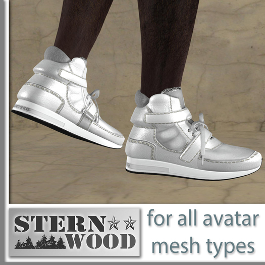 Mesh Sneakers "Sternwood" White