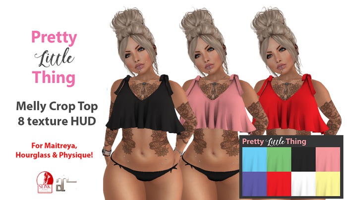 {PLT}Melly Crop Top w/HUD