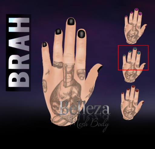 [BRAH.]Blue Nails Applier-Jake