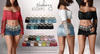 Blueberry addams calliope skirts
