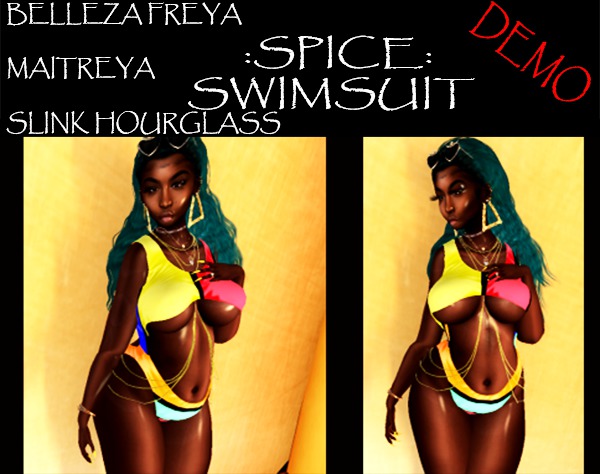 SPICE BATHING SUIT {DEMO}