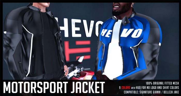 HEVO - MotorSport Jacket ORANGE B.