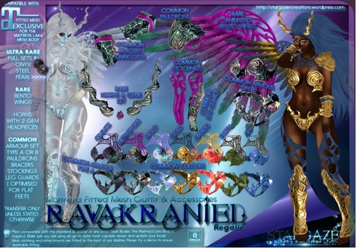 SG Ravakraniel Bento Wings - RARE - Earth