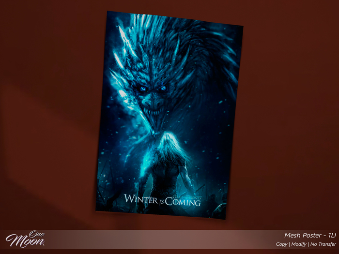 .::One Moon::. Winter is coming Poster