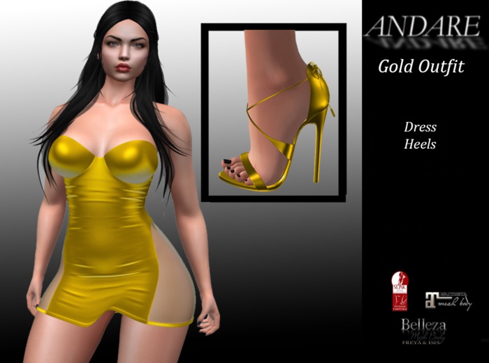 ANDARE - Gold Outfit