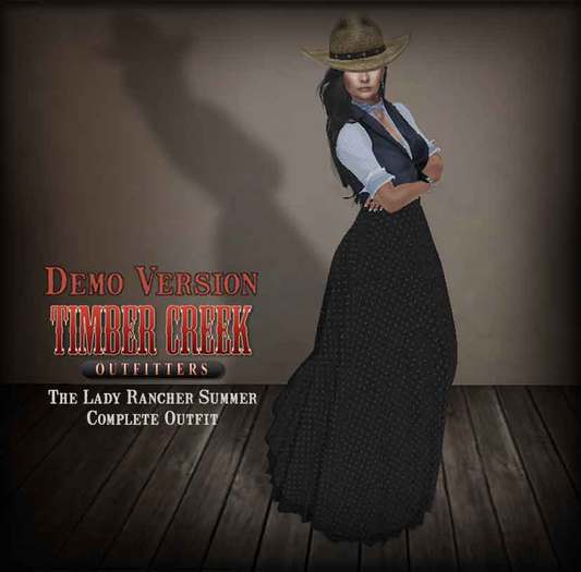 [Timber Creek] The Lady Rancher Summer Set-DEMO-Ensemble-Boxed