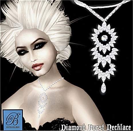 Alyssa Bijoux - Diamond Burst Elegant Necklace