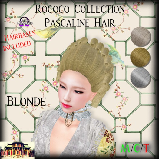 ~CdE~ Rococo Pascaline BLONDE Wig