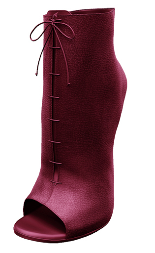 REVOUL - Gavria Heels in Wine for Maitreya