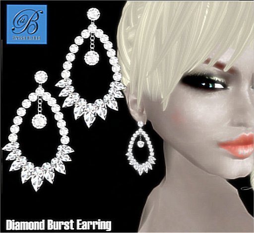 Alyssa Bijoux - Diamond Burst Elegant Earring Set