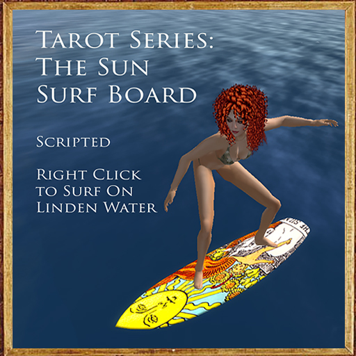 Tarot Series: The Sun Surfboard (Boxed)