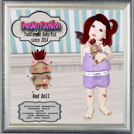 *FF* Voodoo Needle Doll Red