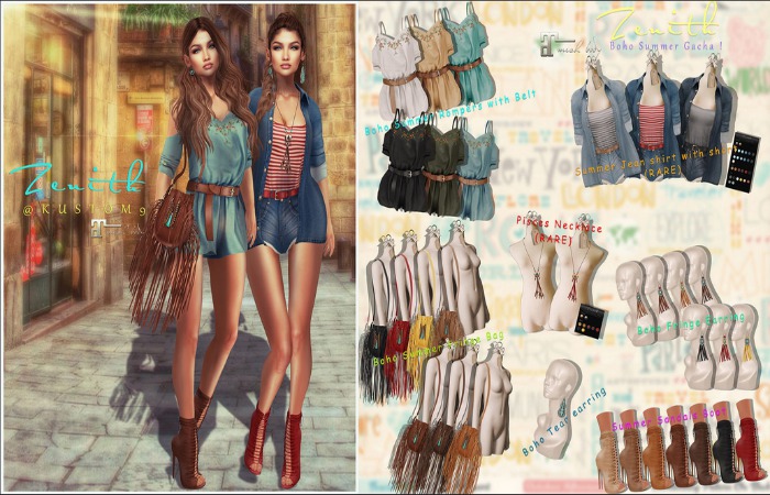 =Zenith=Boho Summer Fringe Bag (Lemon) -rigged