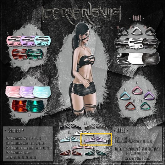 [CX] 23.Threadbare Garter (Pastel Purple+Maitreya)