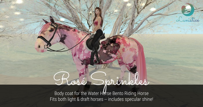Lunistice: Rose Sprinkles - Water Horse Body Coat
