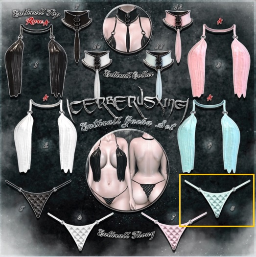 8. [CX] Enthrall Thong (Blue+Maitreya)