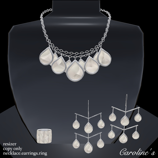 (Caroline's) Lust Have : White Drops Set