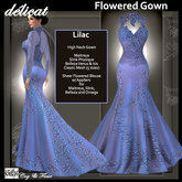 C&F delicat gown w Mesh Body Update - Lilac