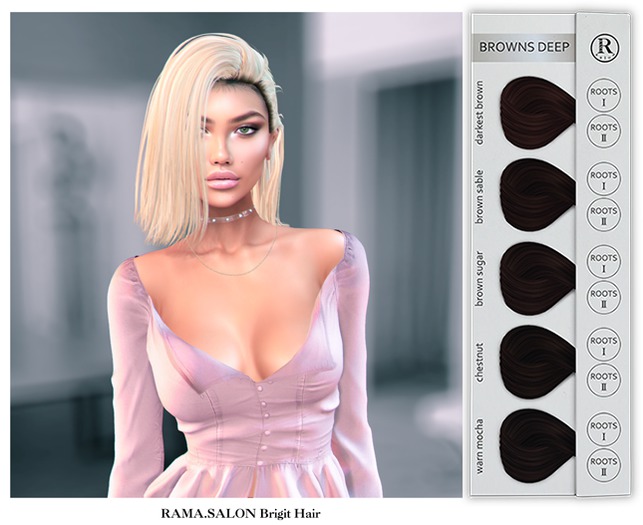 RAMA.SALON - Brigit Hair 'BROWNS DEEP'