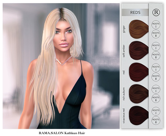 RAMA.SALON - Kathleen Hair 'REDS'